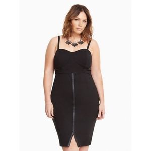 Torrid Knit Bodycon LBD NWT